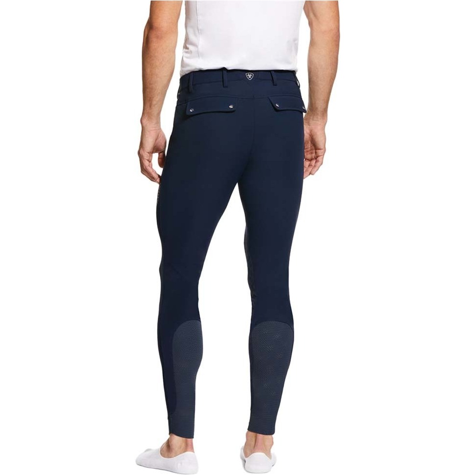 Ariat Mens Tri Factor Grip Knee Patch Breech 10030540 - Navy